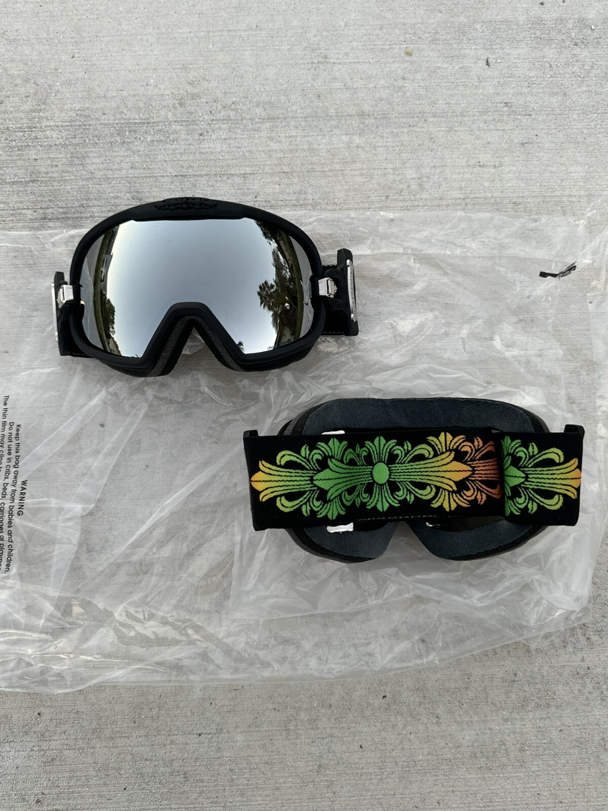 Chrome Hearts Ski Goggles