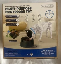 Multi Purpose Dog Feeder Toy For Slow Feeding Animal Training New NIB