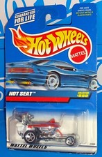 Hot Wheels 1999 Mainline #999 Hot Seat Chrome w/ 5SPs Black HW Tampo