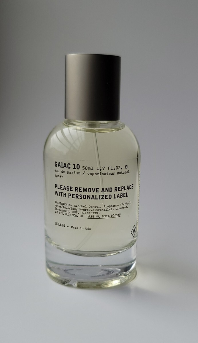 Le Labo Gaiac 10 - 1.7 oz/ 50 mL Eau de Parfum (No box) Tokyo 