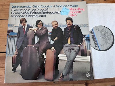 6.41994 Webern Haubenstock Urbanner  String Quartets Alban Berg Quartet