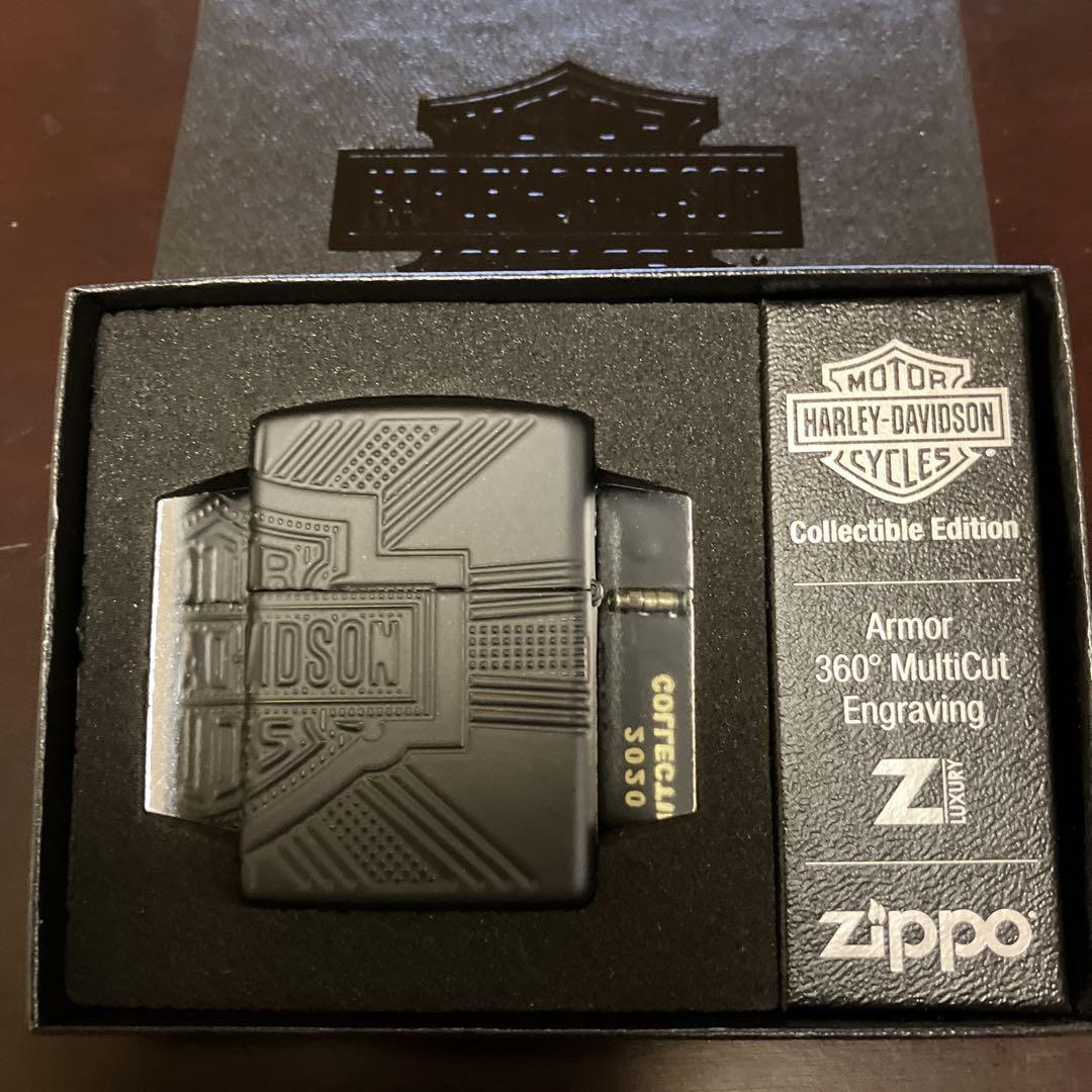ZIPPO Lighter Harley-Davidson 2020 Collectible Edition Matte Black