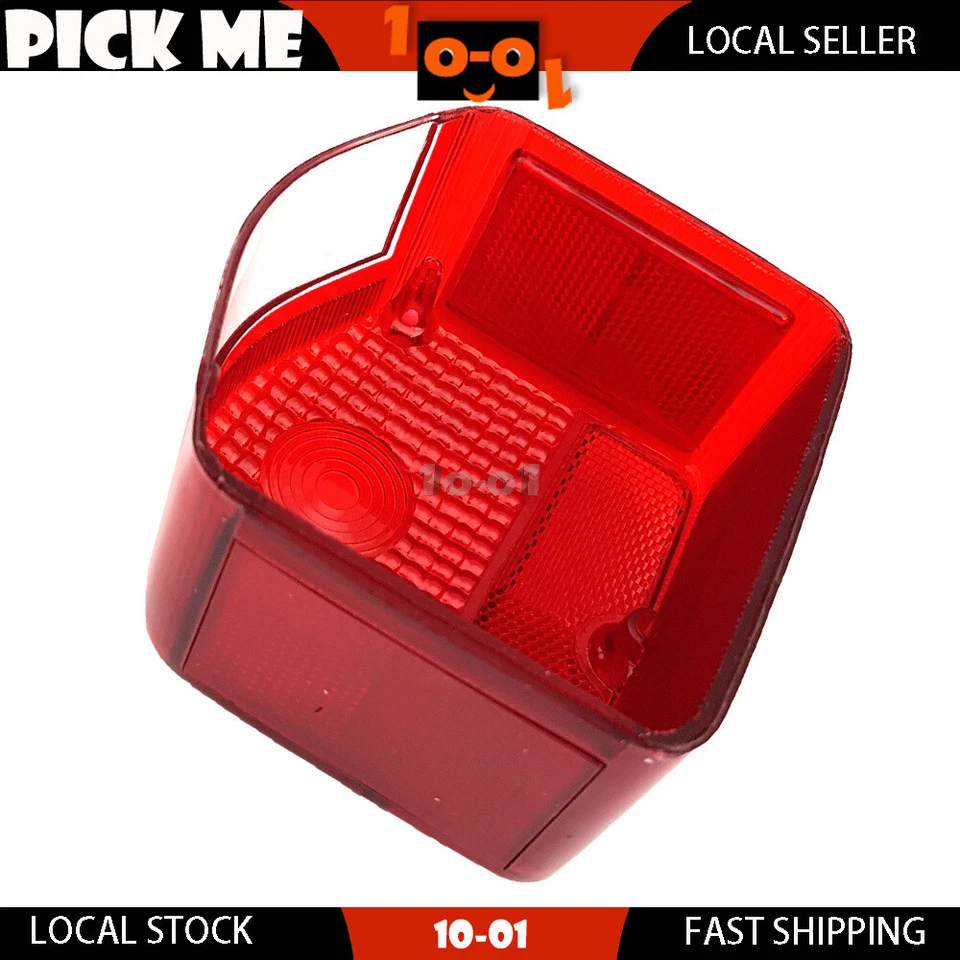 Motorcycle Taillight Tail Brake light Lens Fit Honda XL185S 1979 1980 1981 1982 - Image 2 of 3