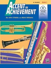 Alfred 17090 Accent on Achievement Bb Trumpet Book 1