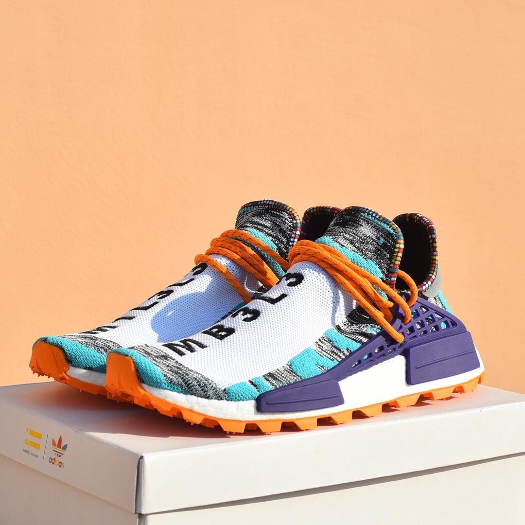 Size 10.5 - adidas NMD Human Race Trail x Pharrell Solar Size 10.5 - adidas NMD Human Race Trail x Pharrell Solar