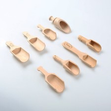 Customize Logo-Mini Wooden spoon salt tea spoon coffee spoon ECO paintless
