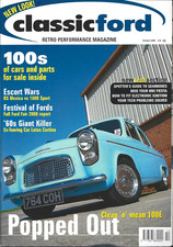 New Look! Classic Ford Magazine RPM (Oct 2000)...Popped Out Clean 'n' Mean 100E.