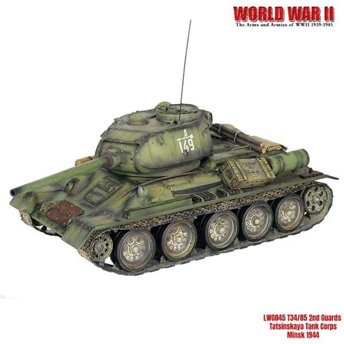 LWG045 Ruso T34/85 2da Guardia Cuerpo de Tanques Tatsinskaya - Minsk por Primera Legión - Imagen 4 de 4