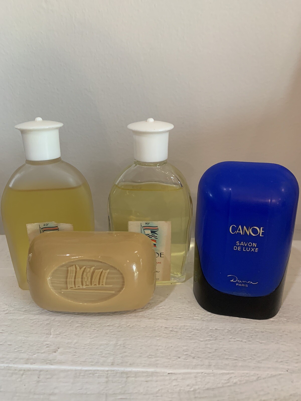 Vintage Canoe Dana Cologne, After Shave And Travel Soap eBay