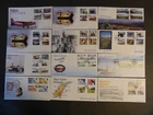Falkland Islands 49 FDC Covers Wrecks Penguins Small Birds Land Rovers RAF D-Day