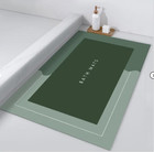 Non-Slip Super Absorbent Floor Mat Quick Drying Bathroom Shower Carpet Rug/Rect
