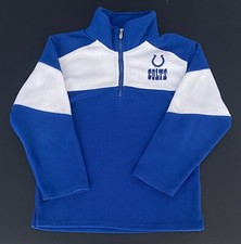 Indianapolis Colts Fleece Pullover Youth Large 10-12 Vintage Issued About 2008