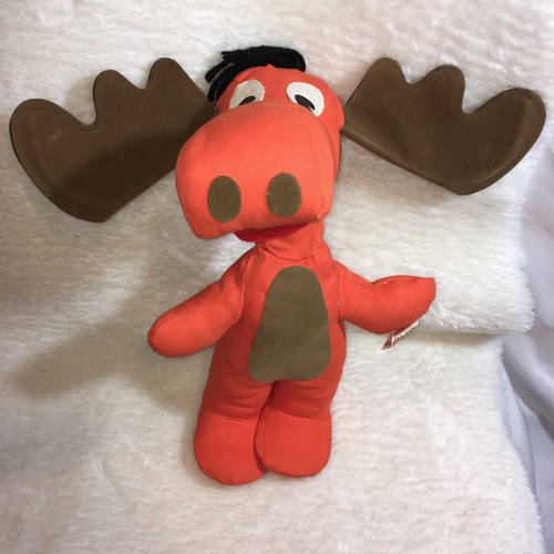 Gund Plüsch Bullwinkle 14 Zoll groß Canvas Plüschtier Stofftier J Swedlin Vintage 1970