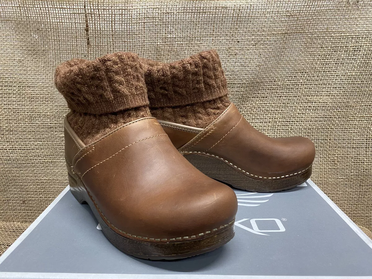Dansko clog boots top