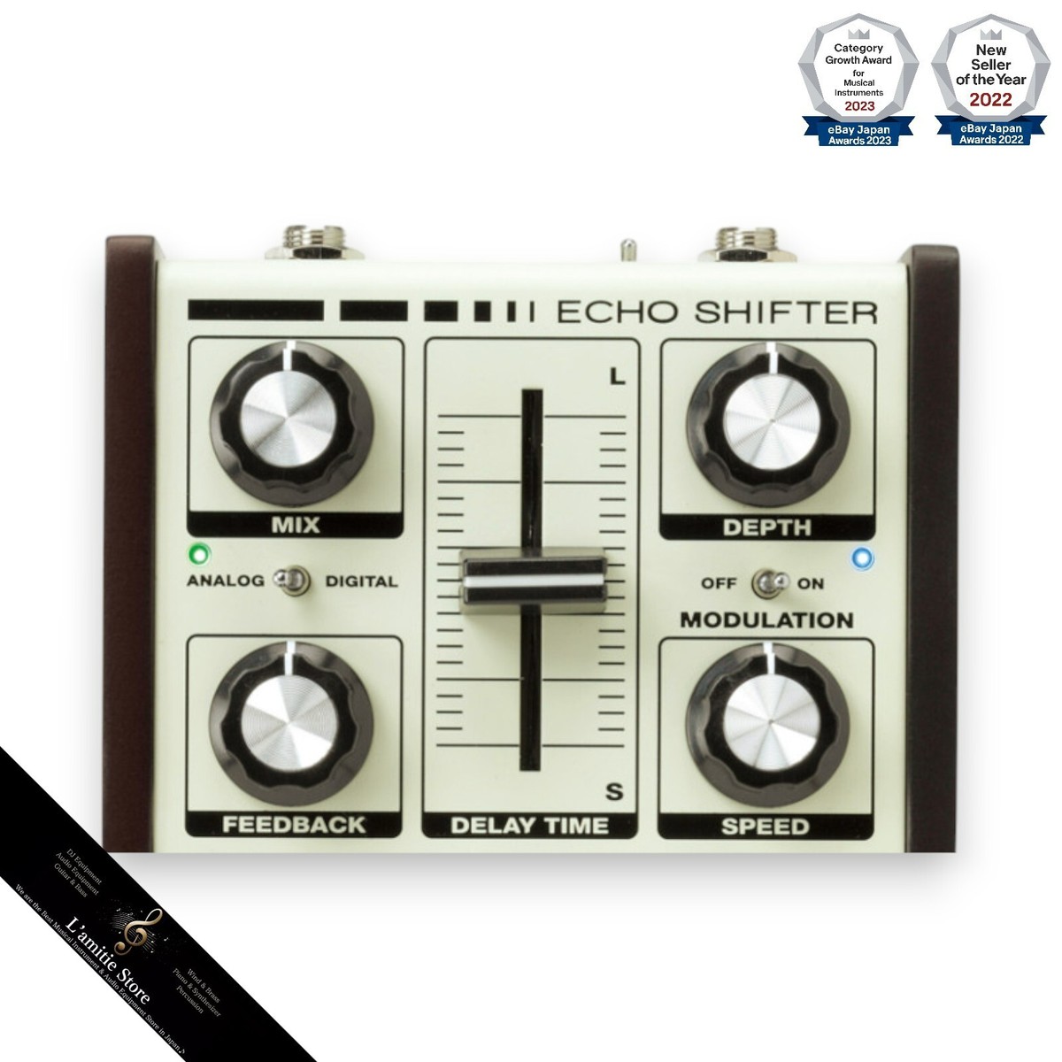 【DELAY】Ibanez ECHO SHIFTER ES3 Ibanez ES3 Echo Shifter – United States