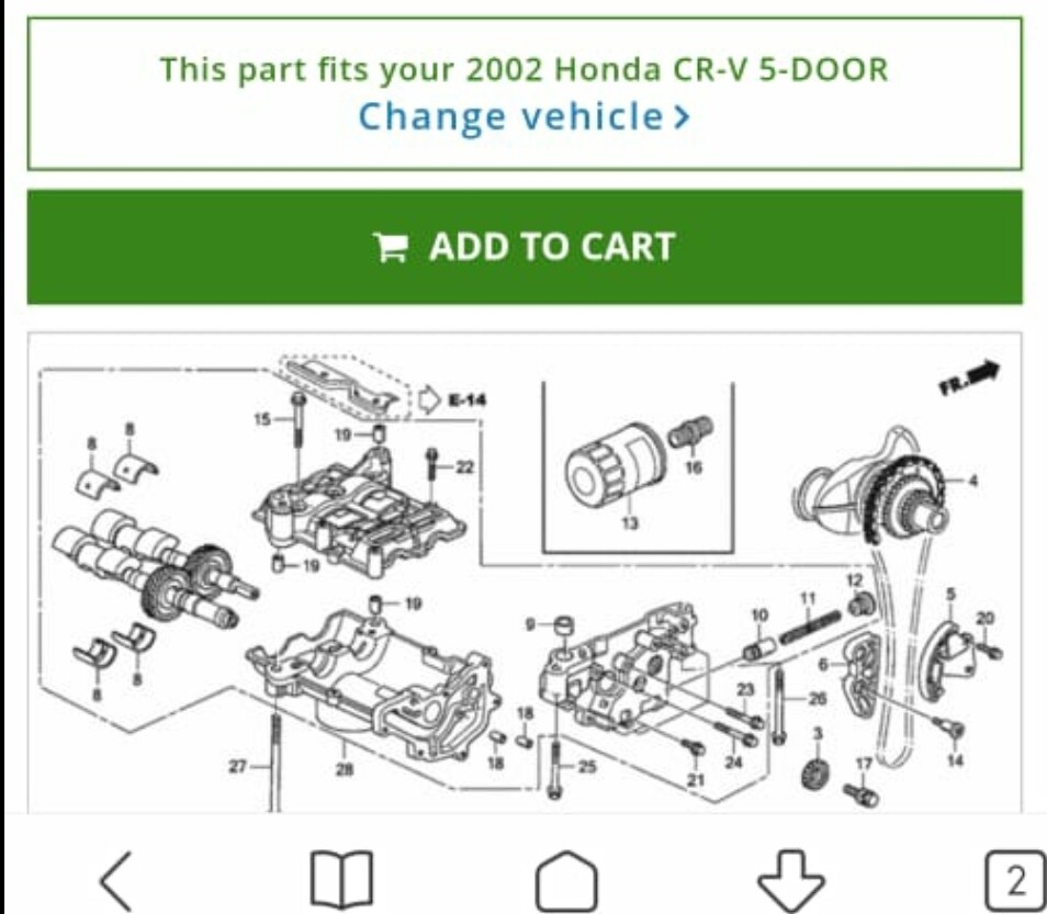 HONDA ORIGINAL OIL PUMP ASSEMBLY P/N 15100-PPA-013 | DEALER | eBay