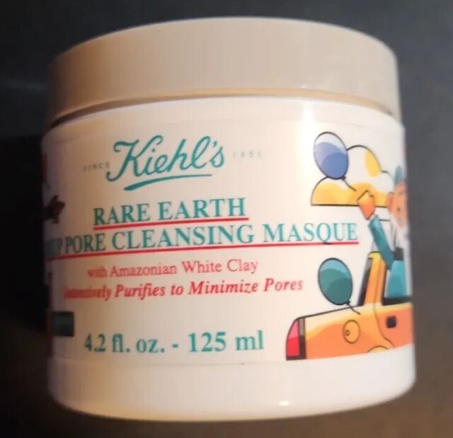Kiehl's Rare Earth Deep Pore Cleansing Masque 4.2 oz New &  Sealed Exc Value