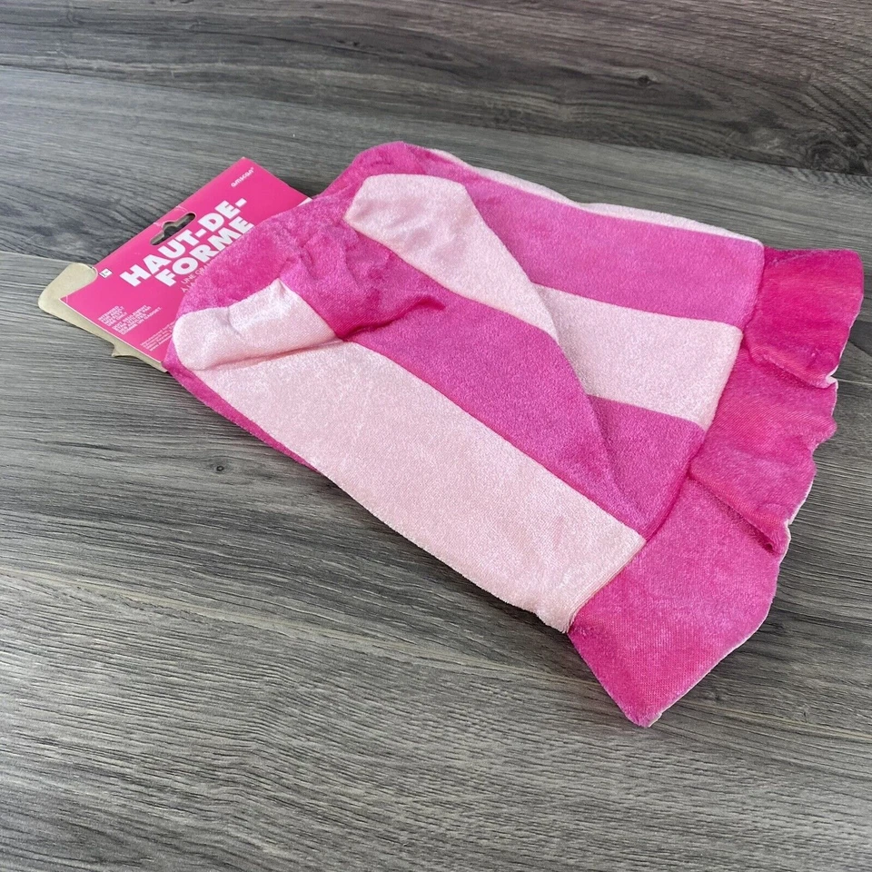 Rosa Alto Sombrero Payaso Vestido Elegante Halloween Adulto Disfraz Accesorio Foto 4 de 4