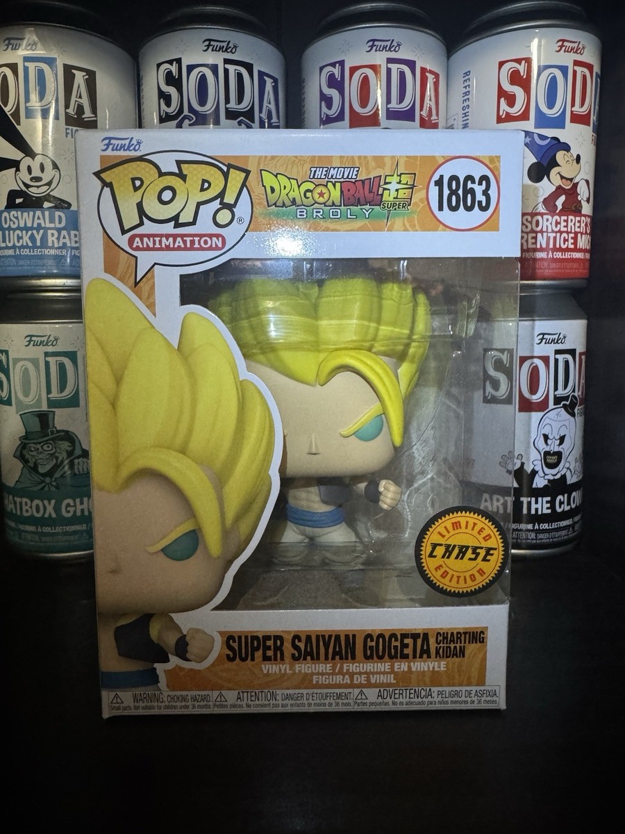 Funko Pop! Vinyl: Dragon Ball - SSGSS Gogeta (Chase) (Glow