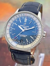 2019 Breitling Navitimer 38 Automatic Blue Dial Mens Watch A17325 Box & Papers 4