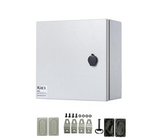 Waterproof Dustproof Carbon Steel Enclosure 16"x16"x8" IP66 NEMA4X