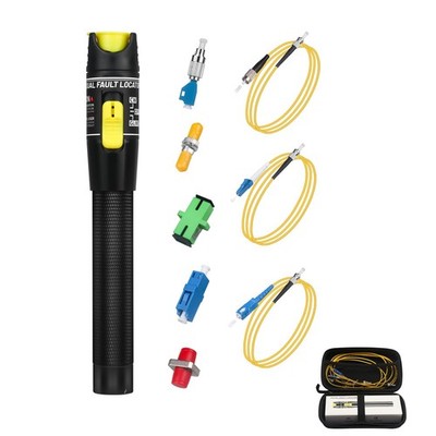 fyboptwu - Fiber Optic Cable Troubleshoot Kit - Visual Fault Locator black