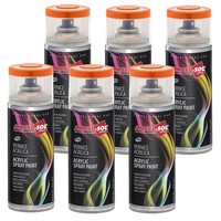 6X Ambro-Sol Spraylack GläNzend Pastell Orange Innen AußEn