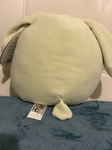 Squishmallows Easter Bunny 8 inch Plush Toy - Mint Green - Picture 3 of 4
