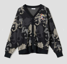 Octopath Traveler graniph Rare Monster Cardigan black size SS L new from japan