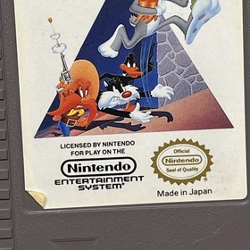 VINTAGE NINTENDO NES THE BUGS BUNNY CRAZY CASTLE GAME CARTRIDGE