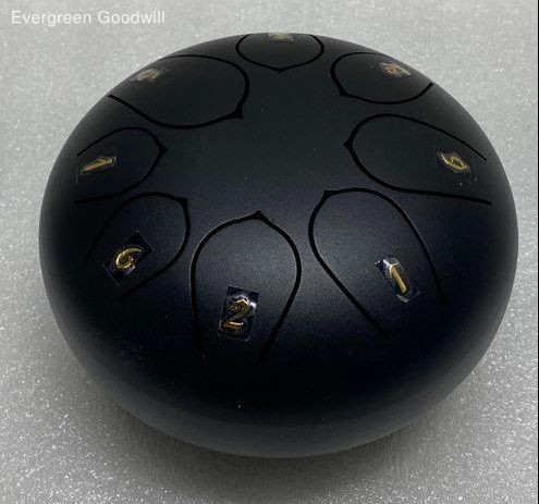 6-inch Steel Tongue Drum - 8 Note Range