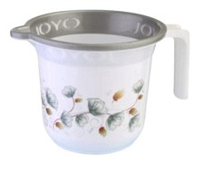 Light Weight Plastic Printed Bathing Mug, 1 Liter Capacity, Bathroom and Camp...