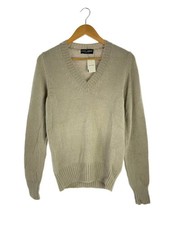 DOLCE&GABBANA Knit Sweater (Thick) Size 44 Alpaca Gray F49C3