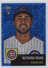 2022 Chrome Platinum Anniversary Blue Mini-Diamond Refractor Alfonso Rivas 02wb