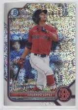 2022 Bowman Chrome Prospects Speckle Refractor /299 Eduardo Lopez #BCP-134 7ej