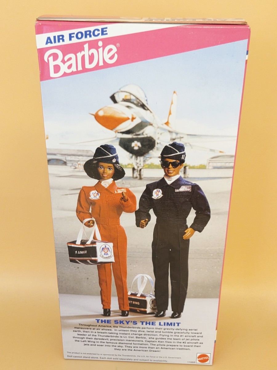 1993 Mattel Air Force Thunderbirds Barbie African American #11553 