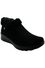Bzees Women's LifeStride Gift Women's Cozy Ankle Boots Black