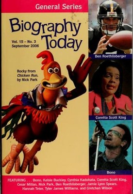 Biography Today: Profiles of People of Interest to Young Readers