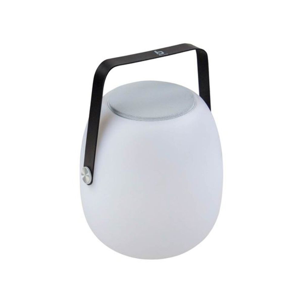 Bo-Camp Industrial Collection Table Lamp with Bluetooth Speaker