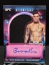 2025 Topps Midnight UFC Caio Borralho Patch Relic Auto On Card Fighter Worn