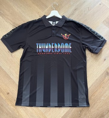 THUNDERDOME SOCCER SHIRT FOOTBALL 2022 ID&T T-SHIRT SHIRT SIZE XL GABBER HARDC