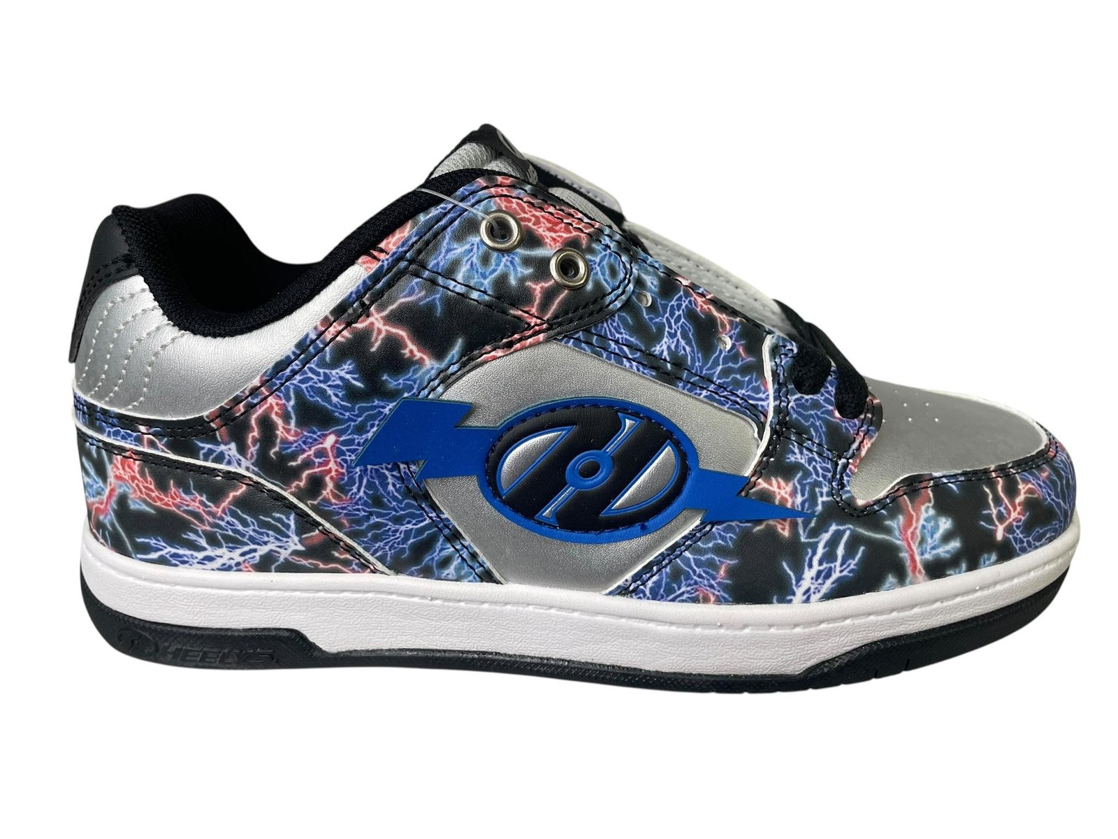 HEELYS Men Sneaker Roller Skate Cosmical HE100972H Black Silver Blue Size 7 M 9990₽