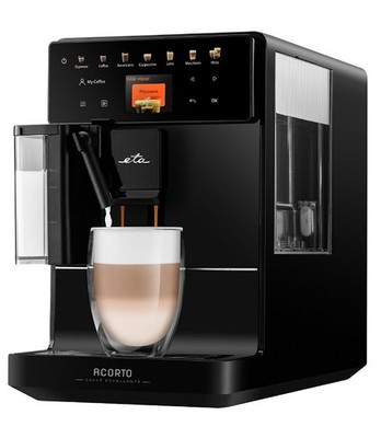 Kaffeevollautomat Schwarz Touch eta Acorto auto. Abschaltfunktion ETA918090000
