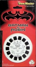 Batman  Robin Movie 3D View-Master 3 Reel Packet - George Clooney