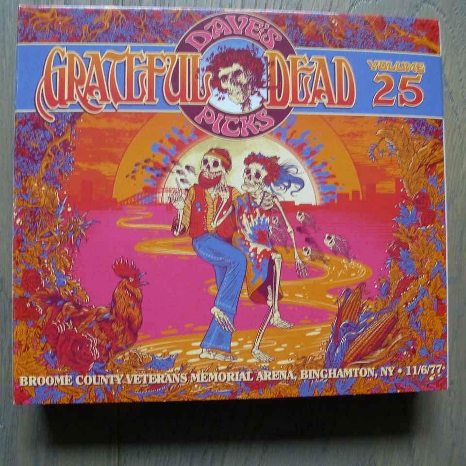 Grateful Dead Dave's Picks Vol. 25 Broome County Veterans Memorial Arena, 1977