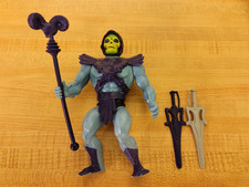 Product Image: 1981 Skeletor SOFT HEAD and Half Boot Paint Variants plus the Power Sword - MOTU