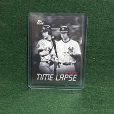 Derek Jeter 2025 Topps Black & White Time Lapse #TL7