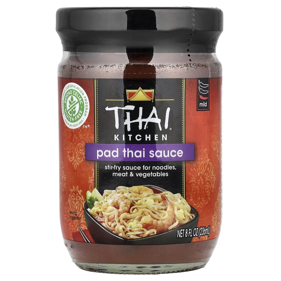 Pad Thai Sauce, Mild, 8 fl oz (236 ml)