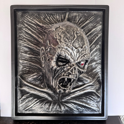 Vintage Halloween Decoration 1994 Dark Illusions R.Marino Wall Hanging Sculpture