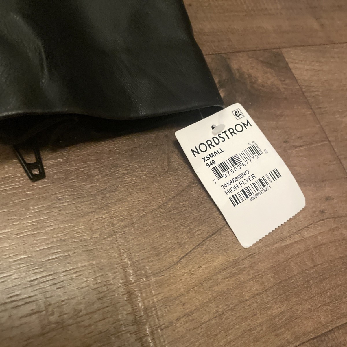 BLANKNYC Faux Leather Crop Moto Black Jacket Women's Size XS